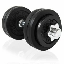 Taurus Dumbbell Korte Halter 15 Kg - Fitshop
