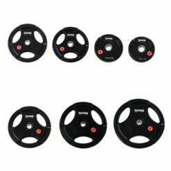 Taurus 3G Pro Halterschijven 30 Mm Gerubberd - Fitshop