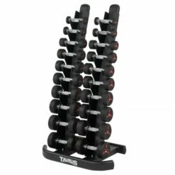 Taurus TPU Dumbbell Set 1-10kg + Dumbbell Rek - Fitshop